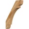 Ekena Millwork 6"W x 28"D x 40"H Olympic Rough Sawn Knee Brace, Western Red Cedar BRC06X28X40OLY00RWR - alternate 1